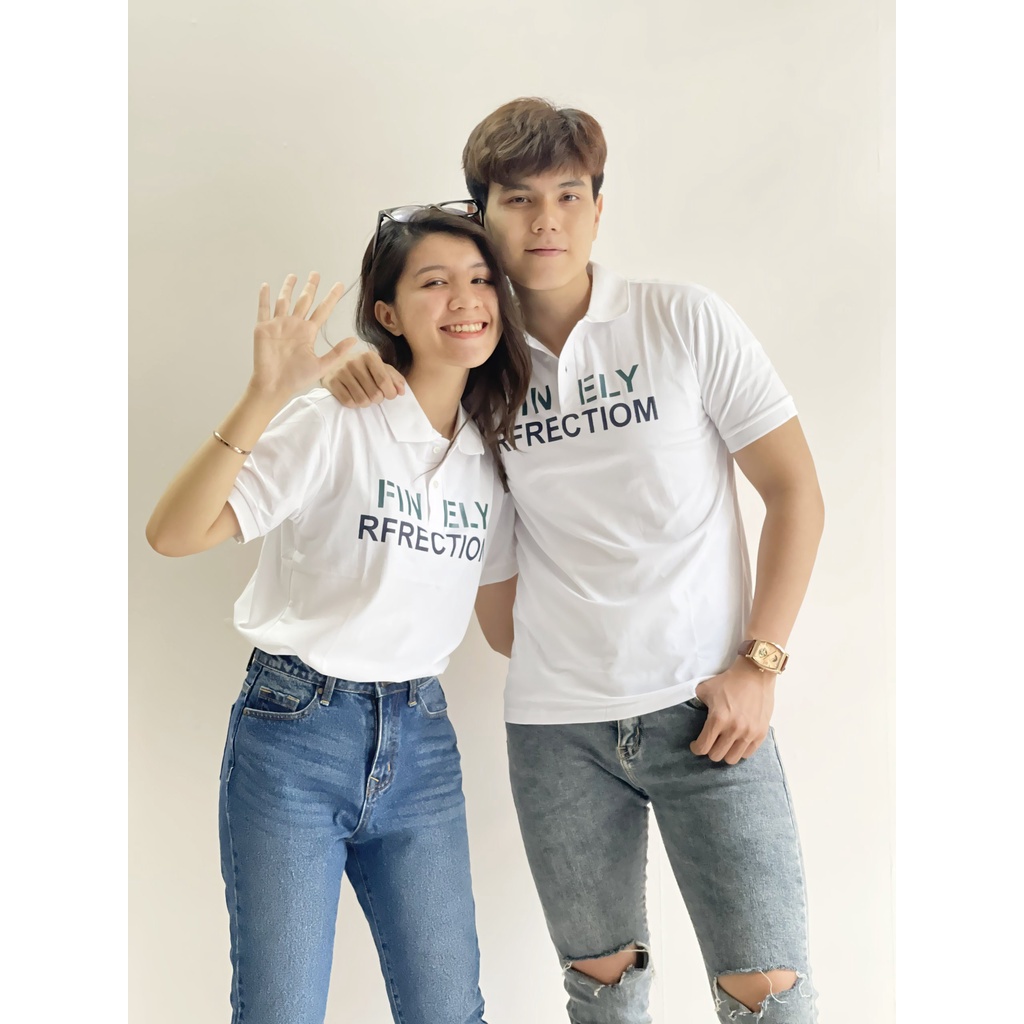 Áo Thun Nam Nữ Ngực Thêu FINELY FFRECTIOM 237 Cổ Bẻ Vải Polo Cao Cấp Siêu Thấm Hút Mồ Hôi