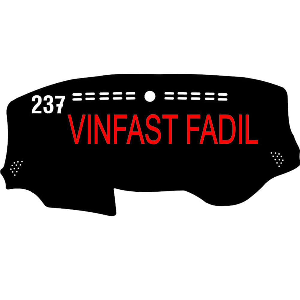 Thảm Taplo cao cấp xe Vinfast Fadil 2019-2021 chất liệu Nhung lông cừu hoặc da Carbon