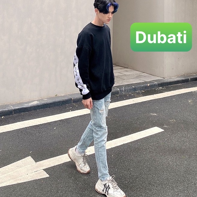 QUẦN BAGGY JEAN NAM CHẤT BÒ XANH WASH XÌ TEEN HÈ NHẬT BẢN CAO CẤP MỚI DB-78 - DUBATI FASHION