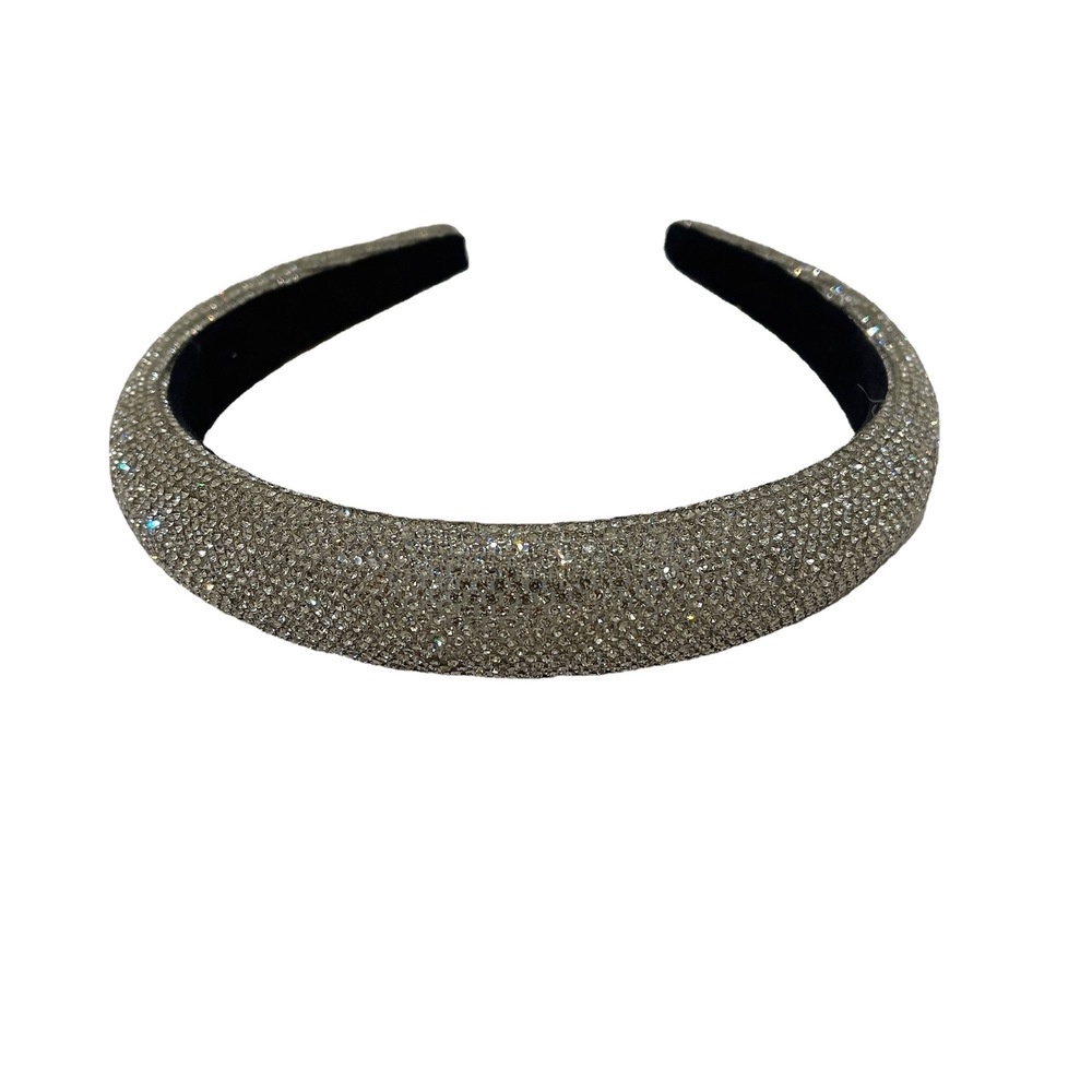 Băng Đô Xốp Đính Đá Hình Đầu Lâu Cao Cấp Thời Trang Dành Cho Nữ