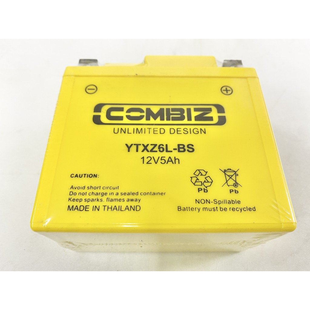 Bình ắc quy combiz -12V4A-12V5A-12V6A cho mọi loại xe