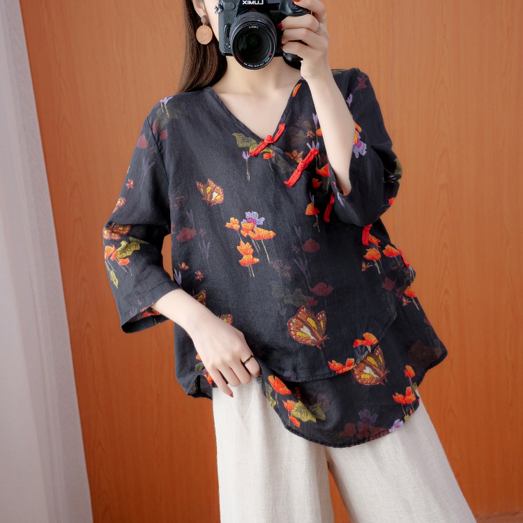 ☻ L O T U S ☻ Plus Áo Kiểu Cổ Điển Size Lớn Bìnhll1575 - Bộ Sưu Tập Mới