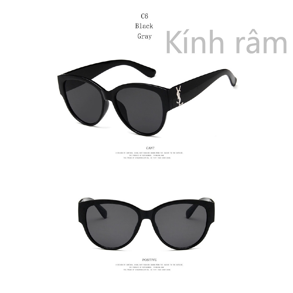 Kính mát tròn thời trang cho nữ chống tia UV400