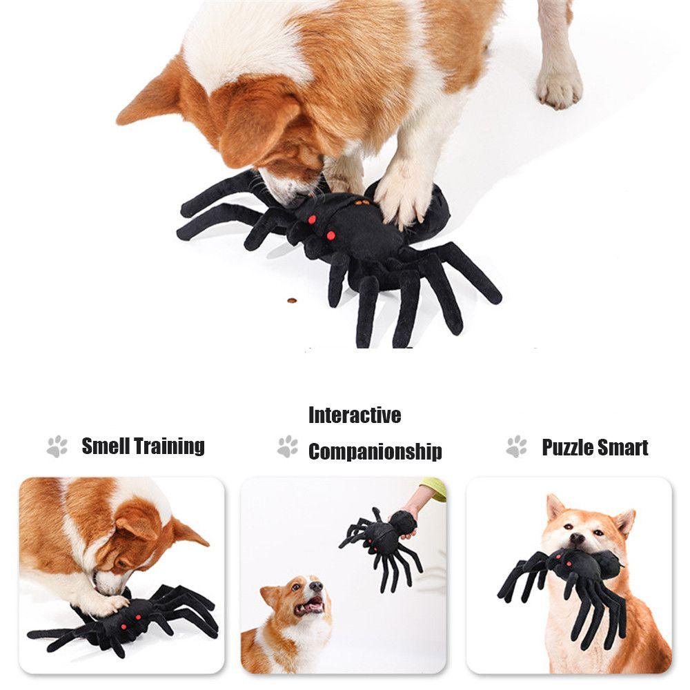 YNATURAL Nhện Nhồi Bông Đồ Chơi Huấn Luyện Kỹ Năng Sống Động