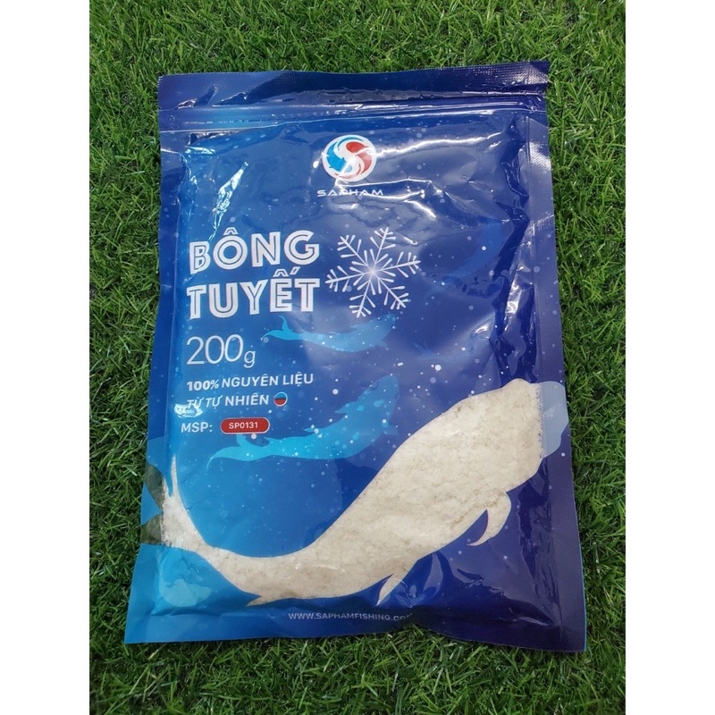 mồi câu bông tuyết sapham
