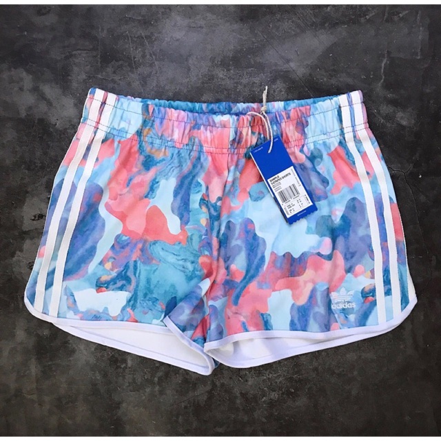 ( còn L )Quần Das Short Camo Pastel Ngắn Hoạ tiết