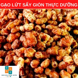 500gr Gạo lứt sấy không dầu mỡ - lứt sấy giảm cân thực dưỡng