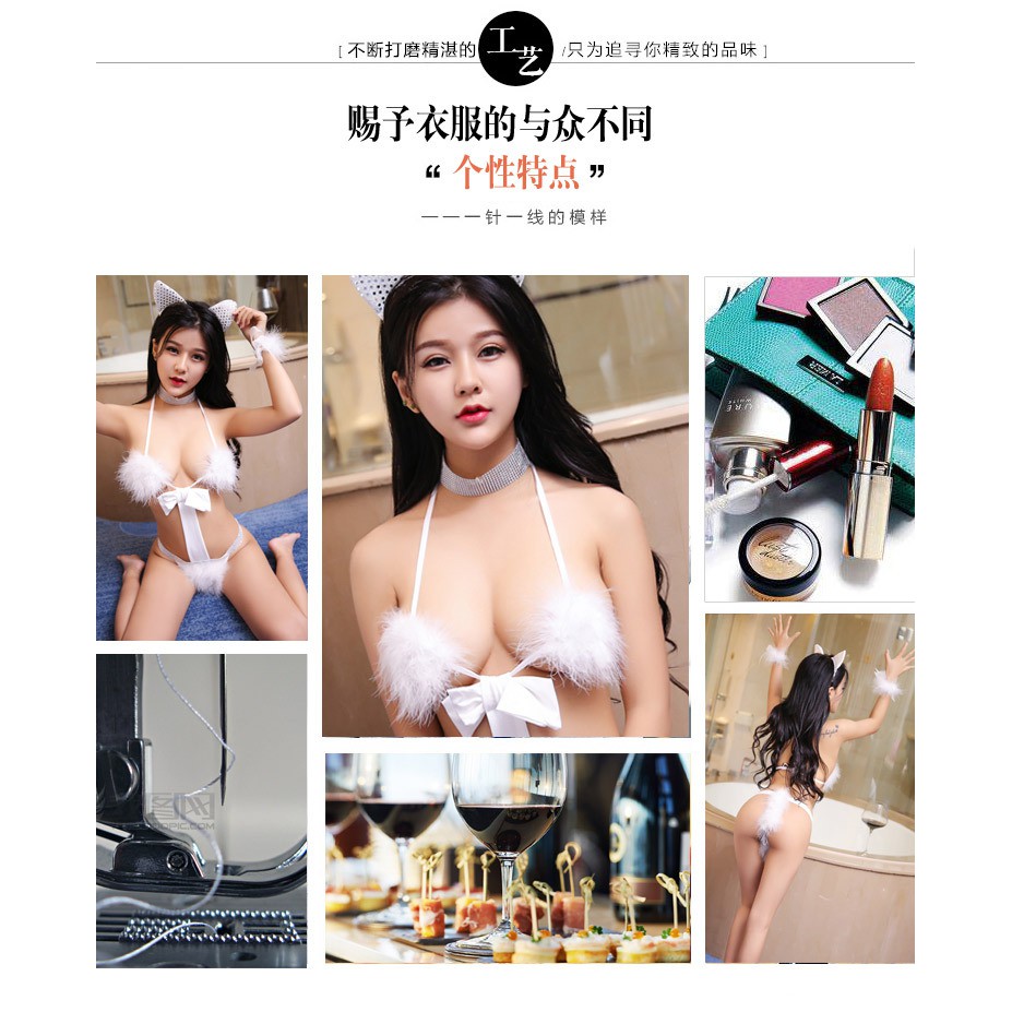 Cosplay Mèo Trắng Quyến Rũ Dễ Thương | BigBuy360 - bigbuy360.vn