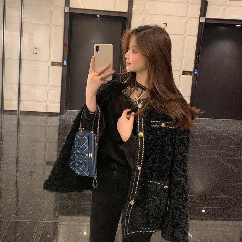 COZOK Áo Thun Tay Dài Cổ Đứng Phối Ren Thời Trang Thanh Lịch