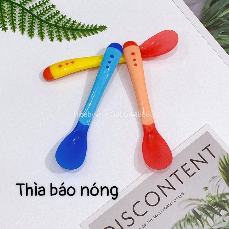  ☘DEAL HOT☘ Thìa báo nóng cảm ứng nhiệt độ