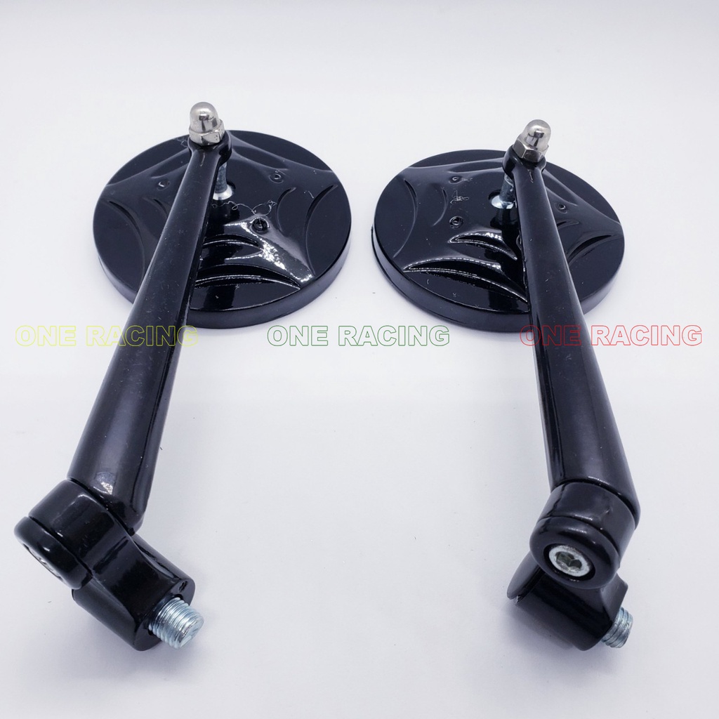 1 Gương chiếu hậu tròn kính xe máy chân ốc 10li thuận gắn bên trái các dòng xe hiện nay