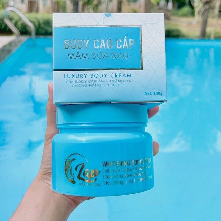 Kem Dưỡng Trắng Da Body Cao Cấp Mầm Sữa Gạo OLAP 250gr