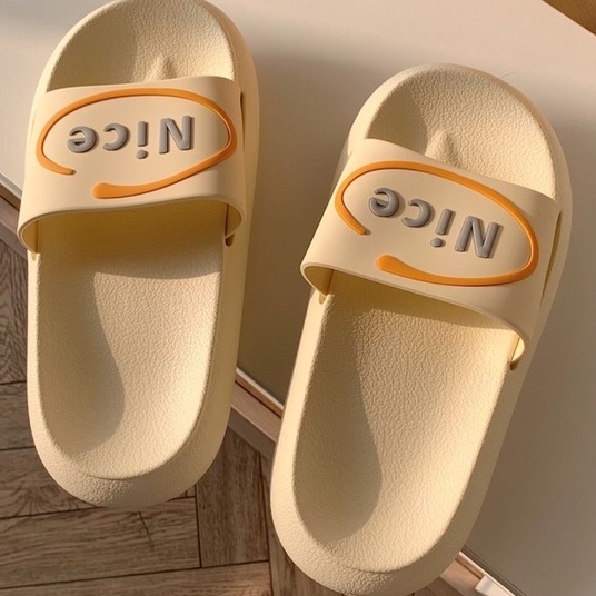 Dép Ulzzang - Dép Quai Ngang Bánh Mì NICE chuẩn hàng quảng châu Nam Nữ