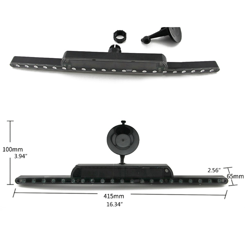 Đèn LED Cảnh Báo Khẩn Cấp Gắn Đuôi Xe Hơi Sử Dụng Năng Lượng Mặt Trời