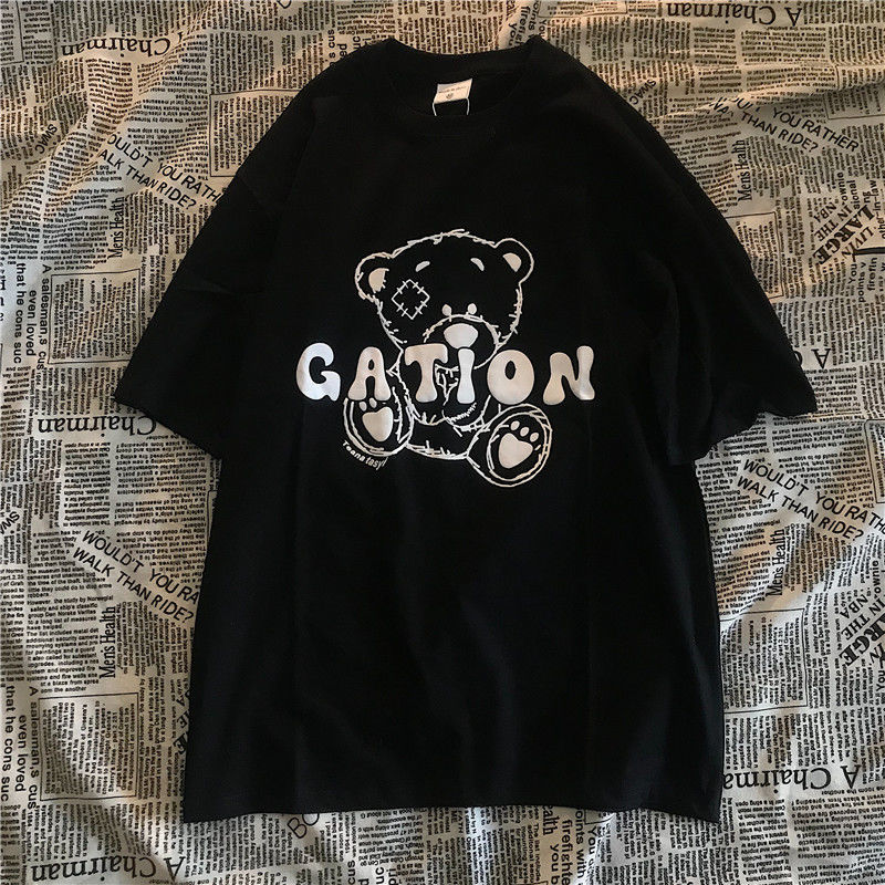 NRVP Áo thun ngắn tay cổ tròn thời trang cho nữ 2021