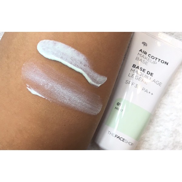 Kem lót The Face Shop Air Cotton Makeup Base 35g