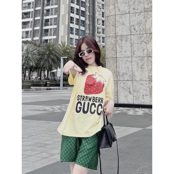 Set thun ngố cotton 100% set thun đùi thêu Quảng Châu cao cấp cho bạn nữ dưới 65kg