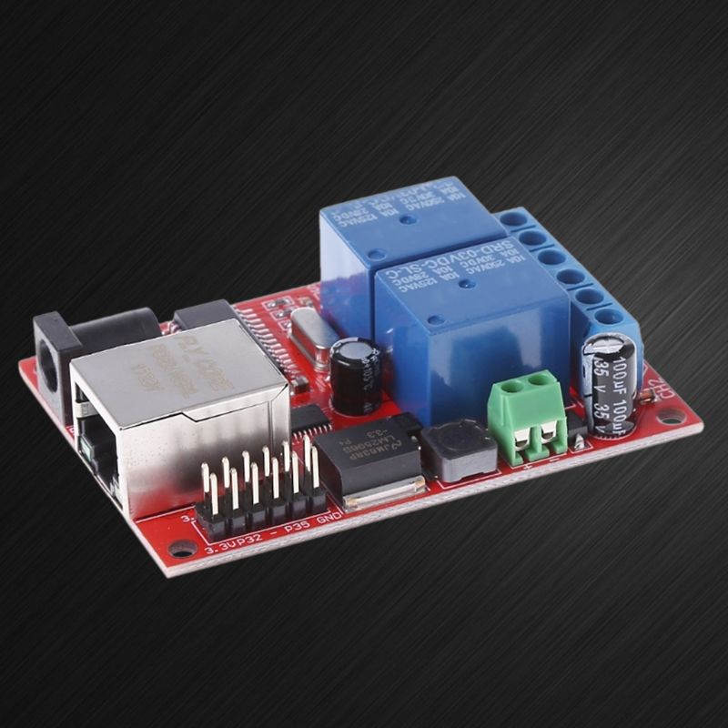 Mô Đun Rơ Le 2 Chiều Điều Khiển Từ Xa Kênh Micro Ethernet TCP / UDP