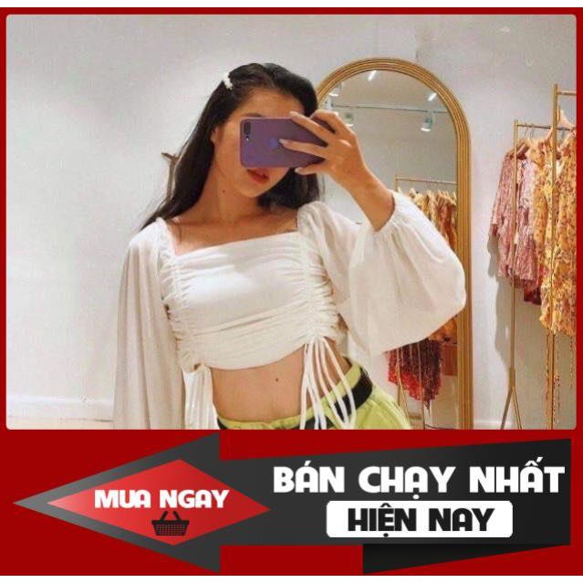 [FREESHIP] ⚡️ ÁO TRỄ VAI TAY DÀI DÂY DÚT SIÊU XINH ⚡️