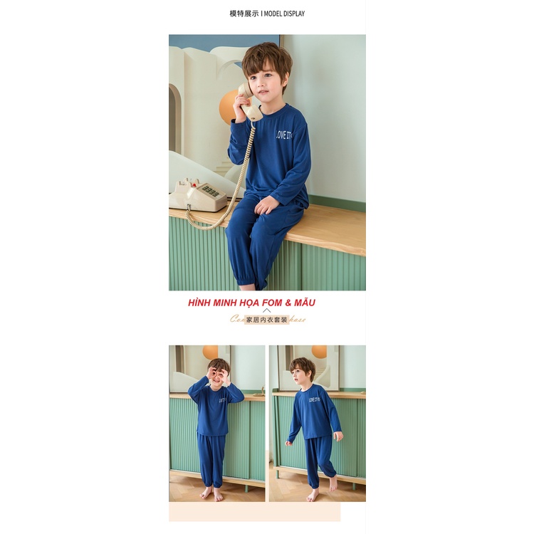 SIZE💖FREE SHIP💖Bộ ALIBABA Dài Tay Thun Lạnh Hàng Chuẩn Dể Thương Cho Bé Gái Bé Trai Đủ Màu