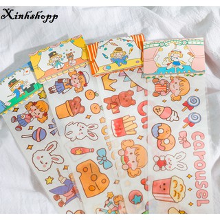 Sticker 39x6,5cm Rạp Xiếc Vui Nhộn