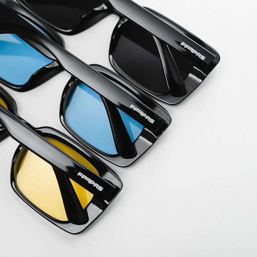 Kính Mát Nam Sizzing Gọng Vuông Nam Tính Màu Sắc Trẻ Trung Năng Động - FAPAS