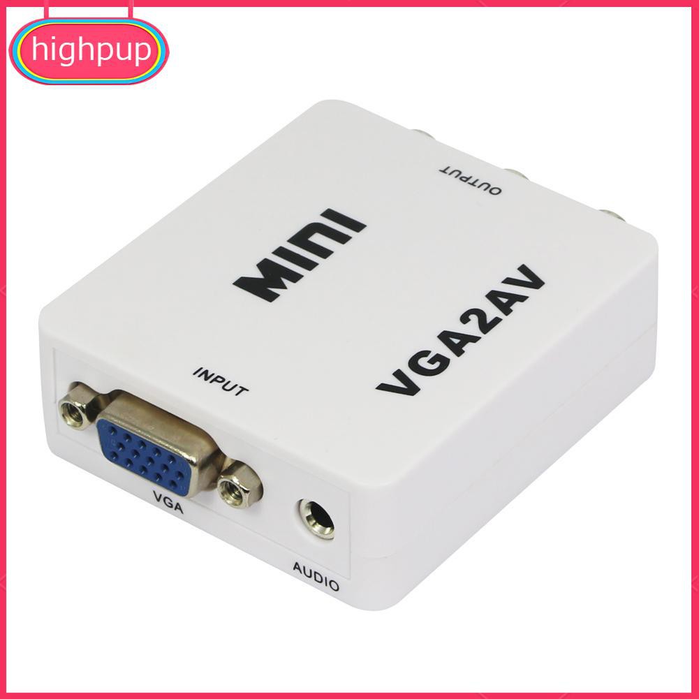 Bộ Chuyển Đổi Vga Sang Av Tv 1080p Cho Máy Tính