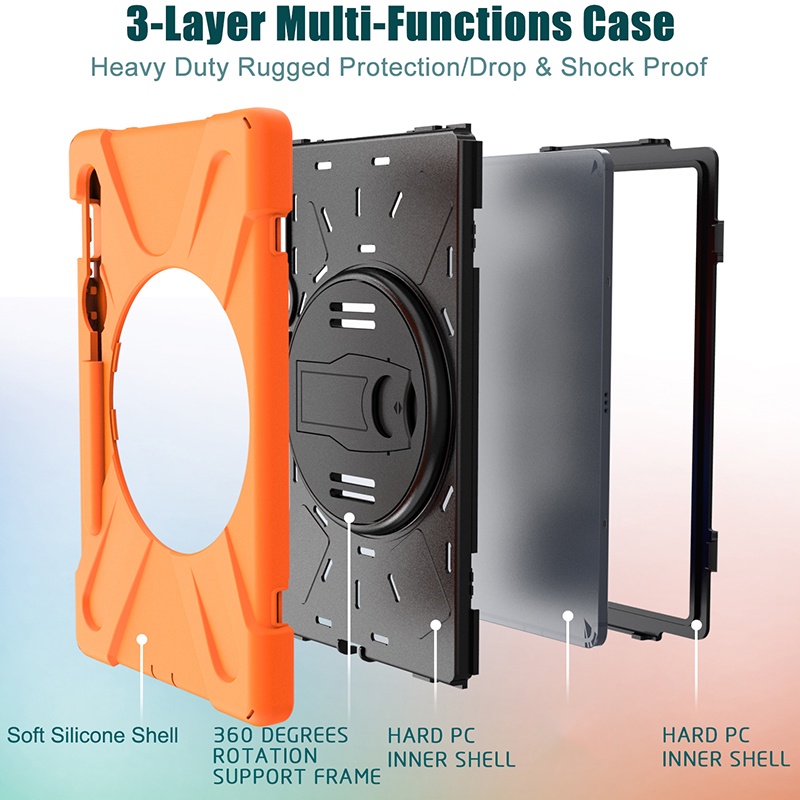 Ốp Máy Tính Bảng Chống Sốc Dễ Thương Cho Samsung Galaxy Tab S8 SM-X700 X706 S7 T870 T875 T876 11"