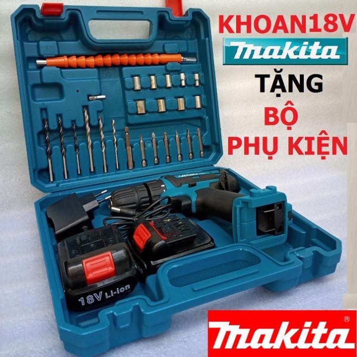 Bộ máy khoan đa năng MAKITA 18V dùng 2 PIN