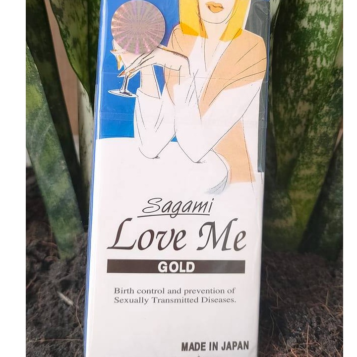 Bao Cao Su Sagami Love Me (Hộp 10 Cái) - Dòng Bcs Siêu Mỏng & Nhiều Gel Bôi Trơn Cho Cảm Xúc Chân Thực, Tăng Khoái Cảm!