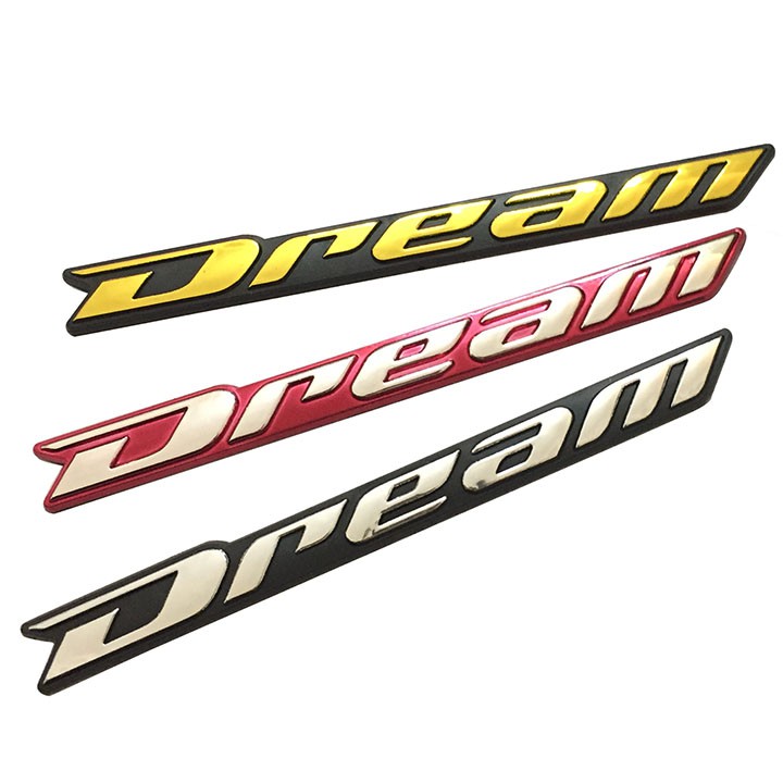 CẶP - BỘ TEM NỔI CHỮ DREAM