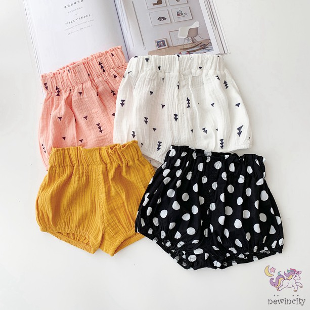Quần Short Cotton Hàn Quốc Dành Cho Bé