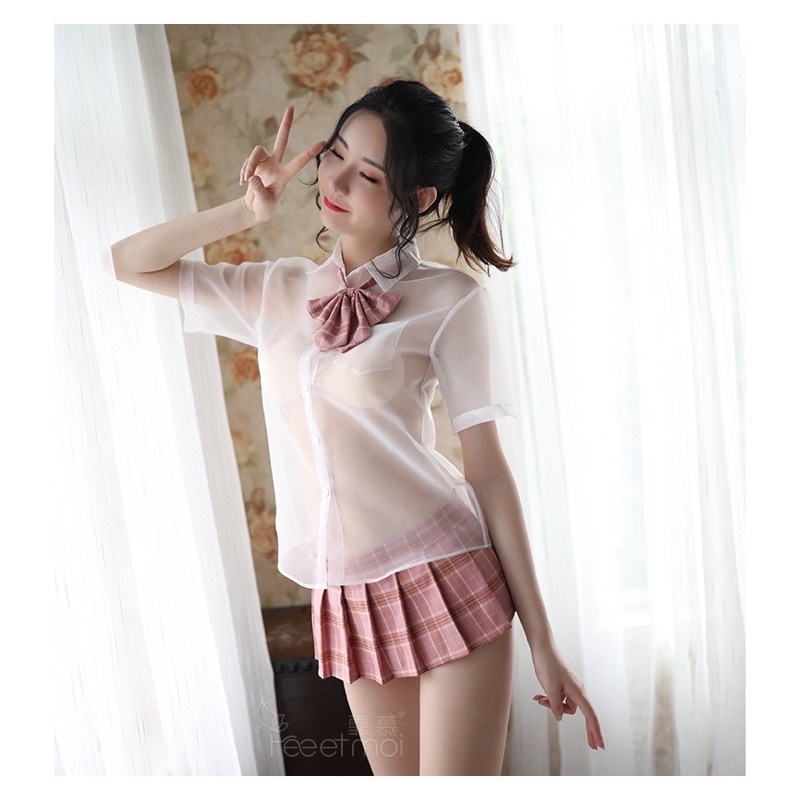 Cosplay nữ sinh áo xuyên thấu cực sexy | BigBuy360 - bigbuy360.vn