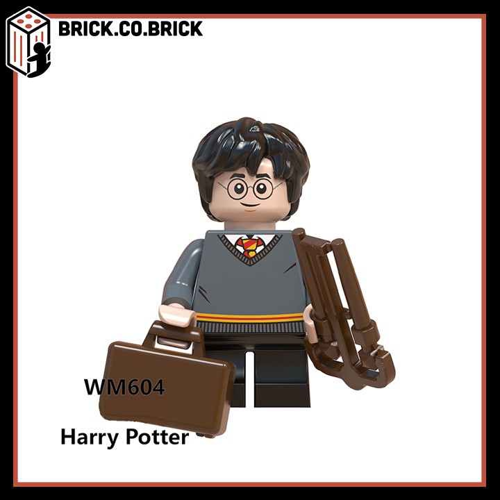 WM6047 - Shopee Non Lego Minifigures trong Harry Potter - Đồ chơi Lắp ghép Xếp hình Mini Mô hình: Dumbledore, Hagrid,.