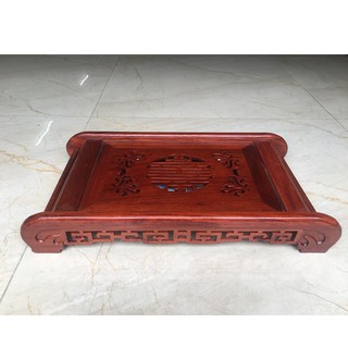 KHAY TRÀ GỖ HƯƠNG CUỐN THƯ CAO CẤP