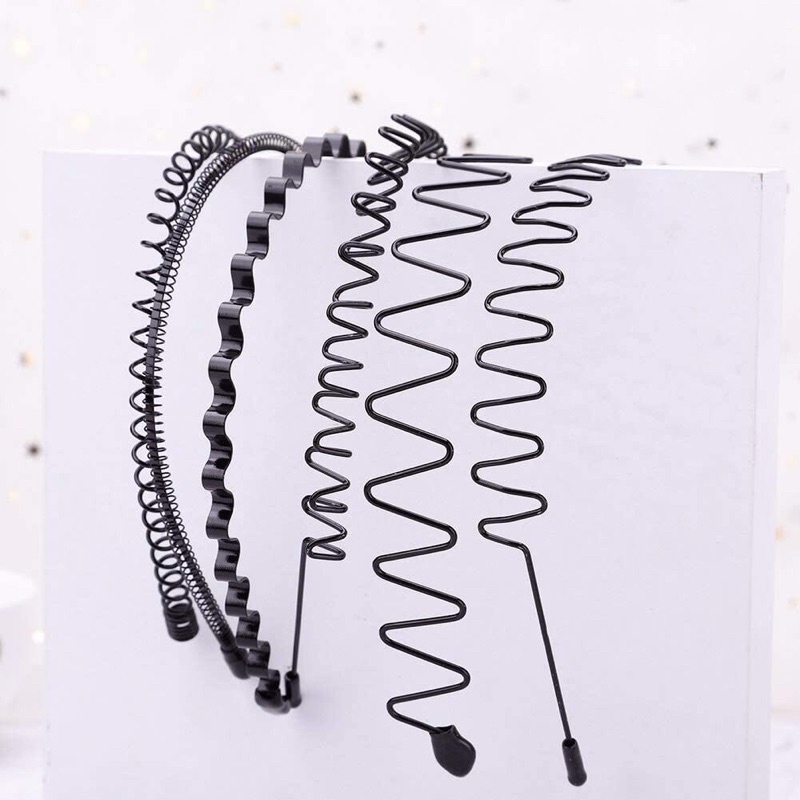 Set 3,Set 6 Cái Bờm/Cài Tóc Kim Loại Đơn Giản Với Nhiều Kiểu Dáng Cho Cả Nam Và Nữ Phụ Kiện Tóc