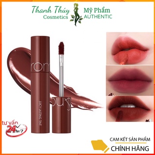 Son kem Romand zero velvet tint Hàn Quốc Siêu Lì, Căng Mọng Môi 5.5g