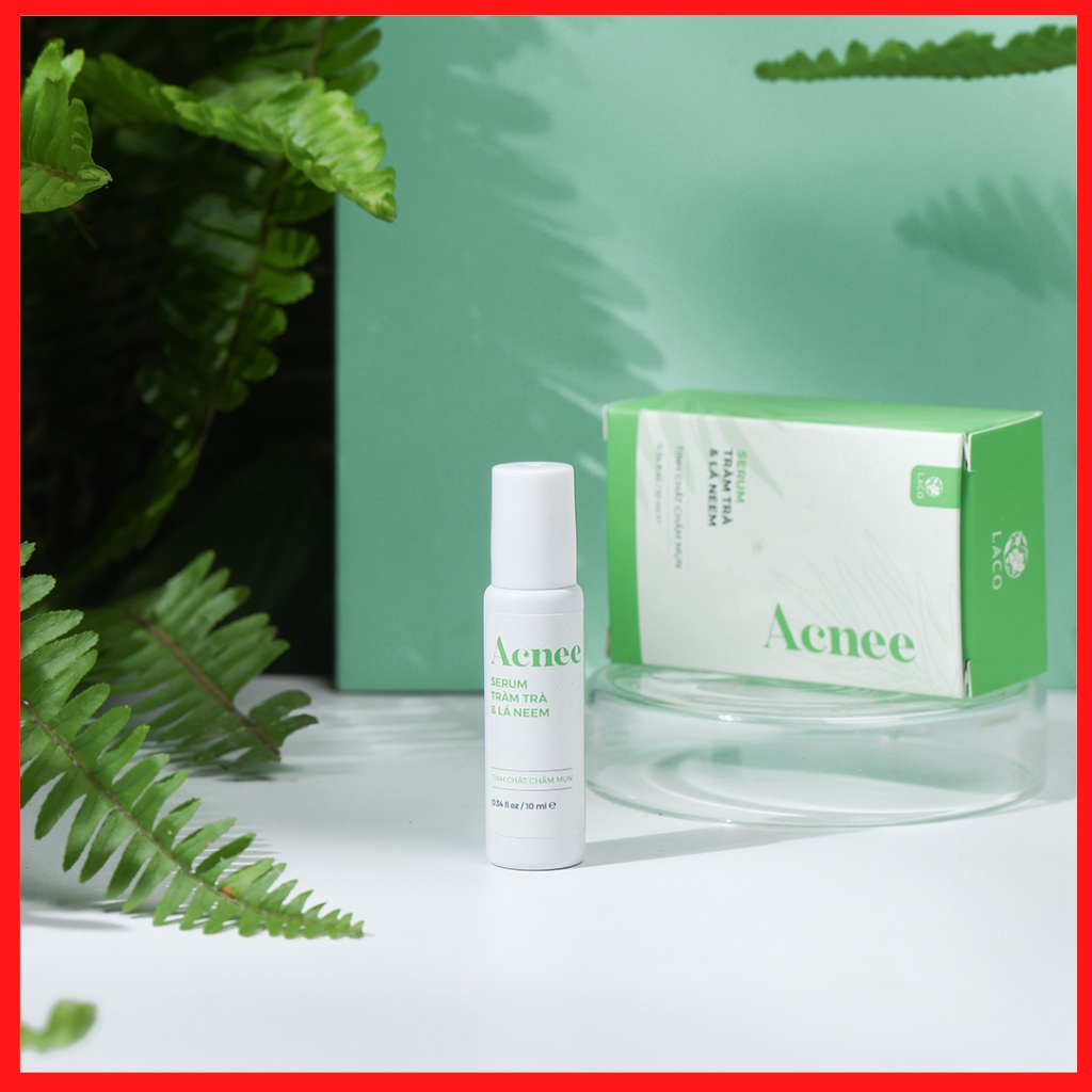 Serum chấm mụn LACO tràm trà & lá neem Acnee, giúp giảm sưng các vết mụn nhọt, trứng cá nhanh chóng, hiệu quả | BigBuy360 - bigbuy360.vn
