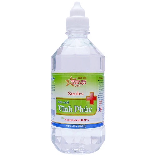 Nước muối Vĩnh Phúc 500ml 1000ml