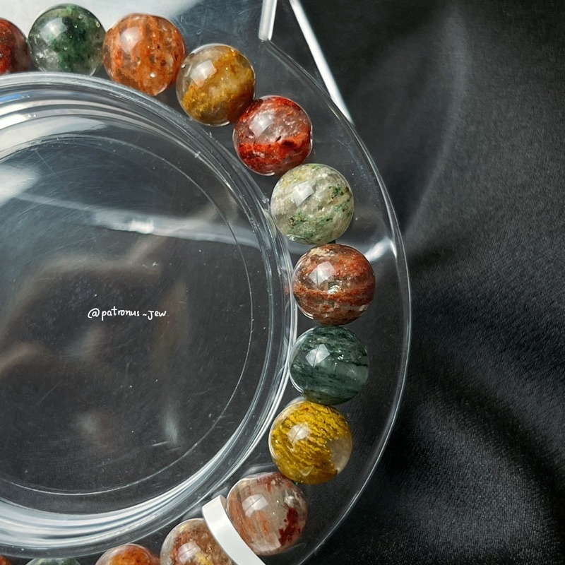 Vòng Tay Thạch Anh Ưu Linh Đa Sắc VTTAULDS822A Patronus Jewelry