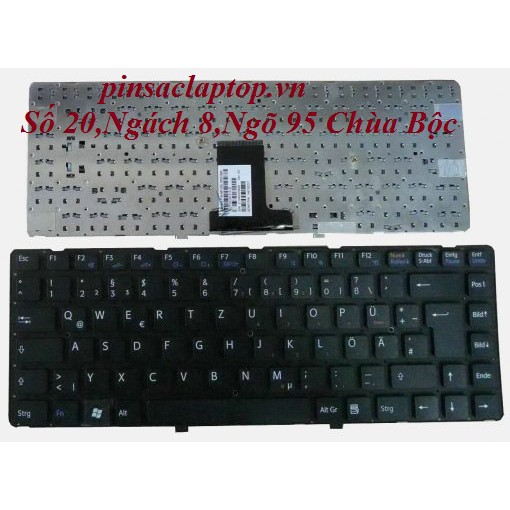 (TẶNG MÁY HÚT BỤI MINI)Bàn phím - Keyboard Sony Vaio VPC EA