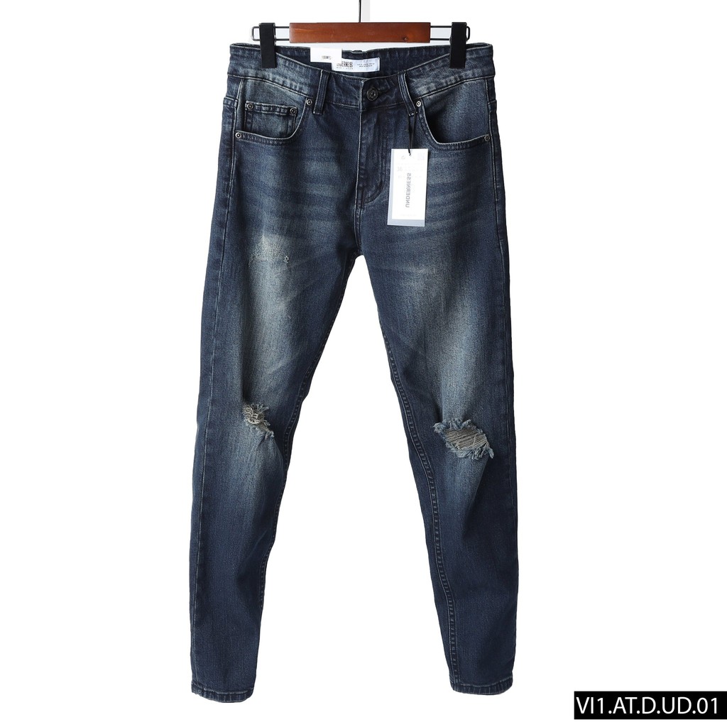 Quần Jeans nam, quần bò nam trơn kiểu dáng trẻ trung DICYDE AT.D.UD.10 cao cấp
