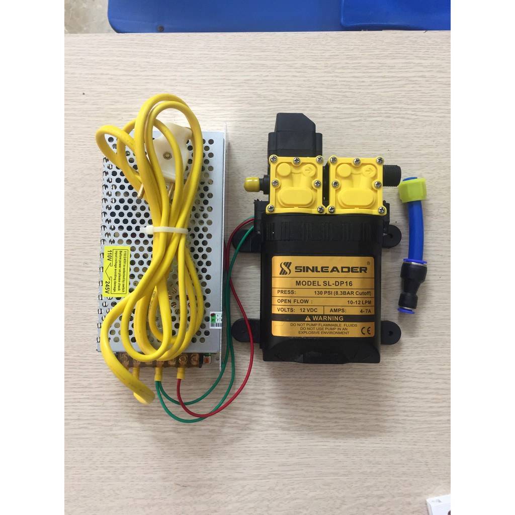 Bộ phun sương tự động 12 béc 4 hướng