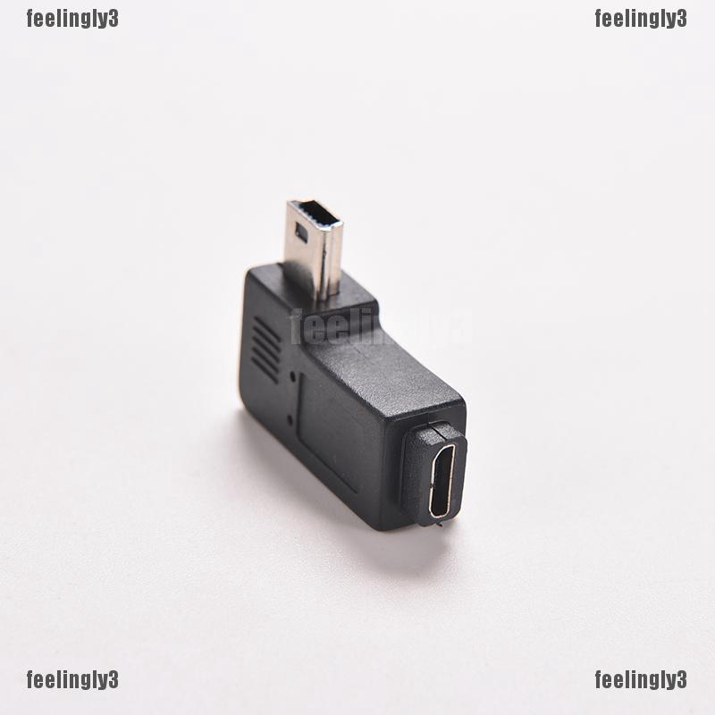 Đầu Chuyển Đổi 5pin micro USB Sang mini 5pin Hình Chữ L Chuyên Dụng
