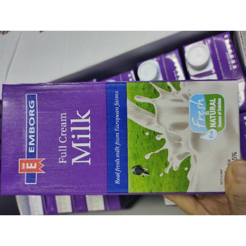 TU SỮA TƯƠI  EMBORG/ Own/  MLEKO/ LAB/ KUN - 1L