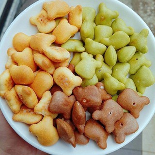[FREE SHIP ĐƠN HÀNG 150K] 500 gram Bánh gấu nhân kem thiên hồng
