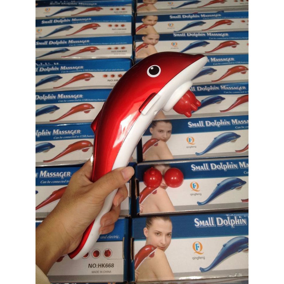 Máy Đấm Lưng Massager Cầm Tay Cá Heo - Chính hãng  Dolphin