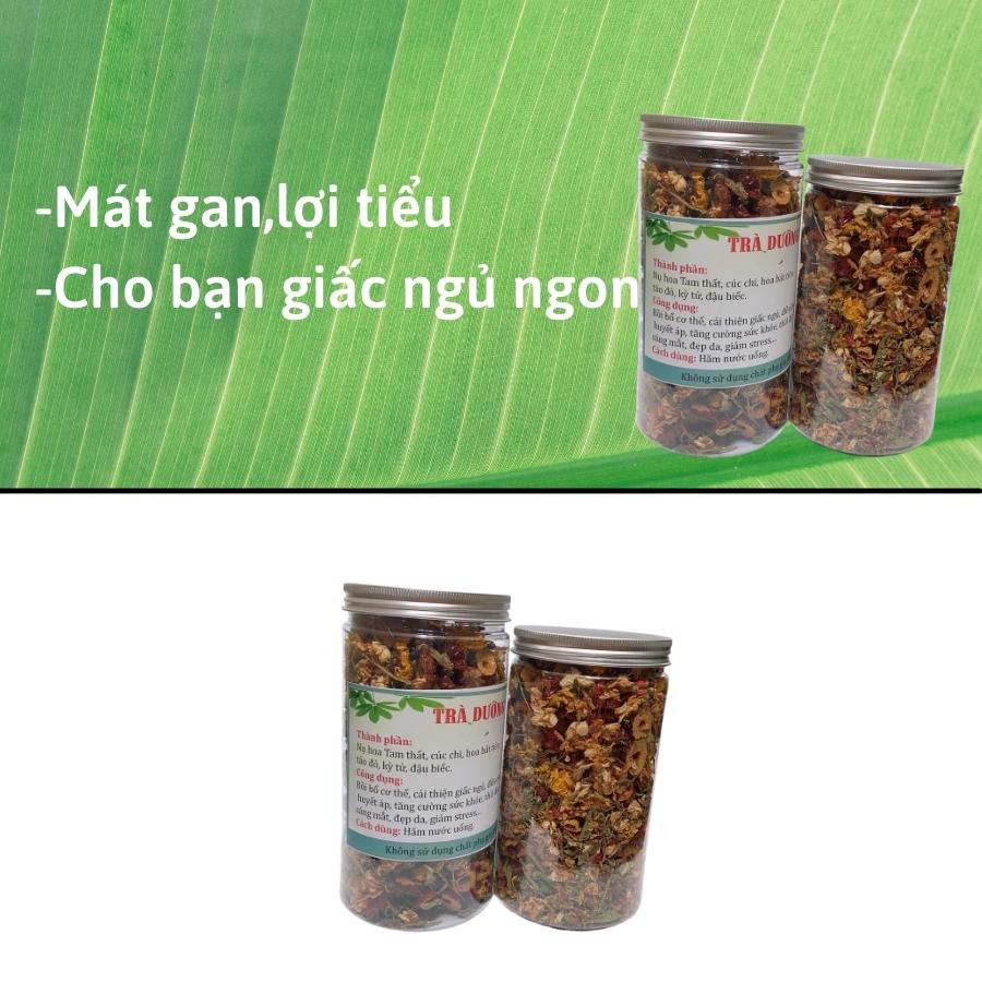 Trà thảo mộc dưỡng tâm mát gan đẹp da an thần Hộp 200g | BigBuy360 - bigbuy360.vn