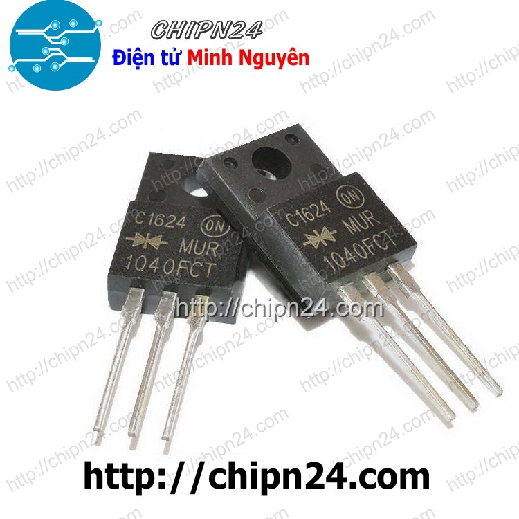 [2 CON] Diode MUR1040 TO-220 10A 400V (MUR1040CT MUR1040FCT)