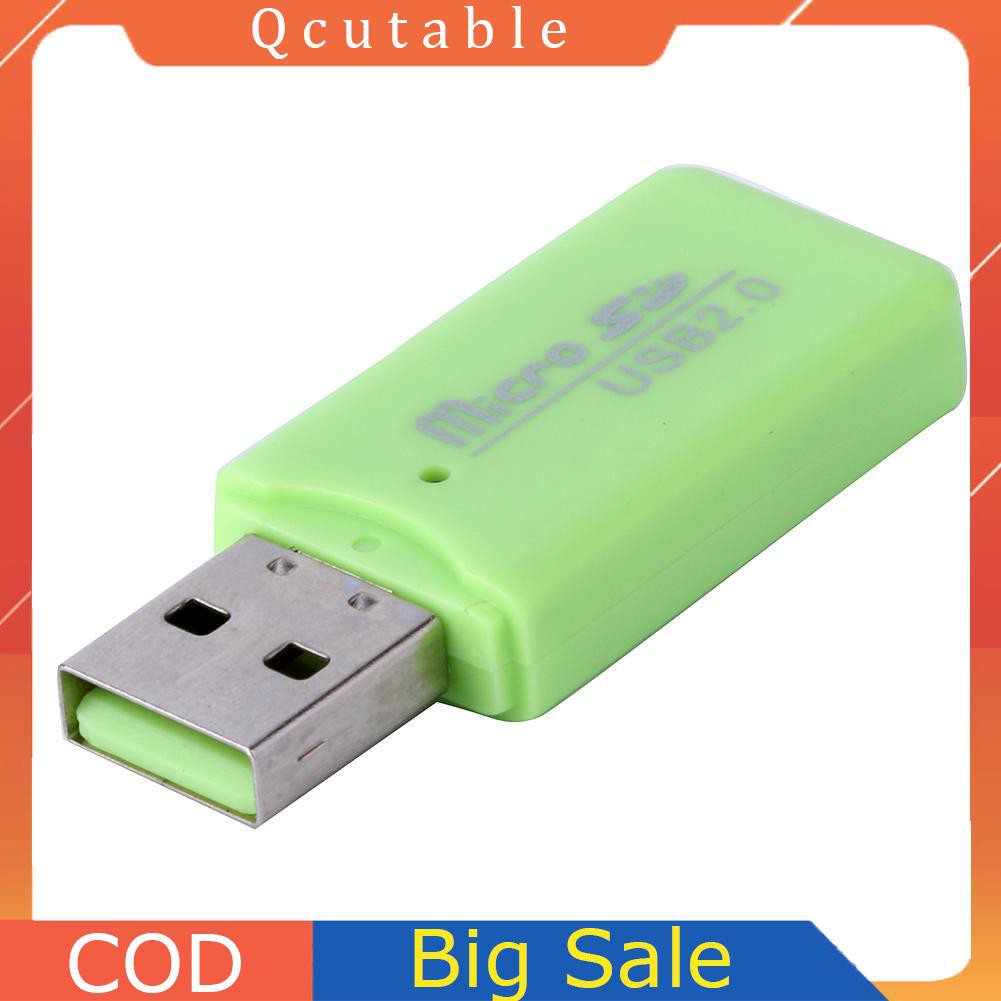 Đầu Đọc Thẻ Nhớ Usb 2.0 Tốc Độ Cao Cho Micro Sd / Tf T-Flash